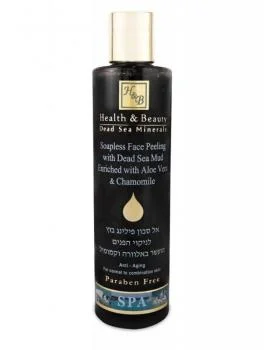 Пилинг для лица с грязью Мёртвого моря с Алоэ Вера и Ромашкой Health &amp; Beauty 250 мл