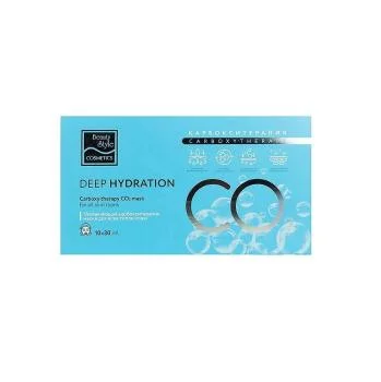 Карбокситерапия маска увлажняющая Carboxy therapy CO2 - Deep hydration Beauty Style 30 мл