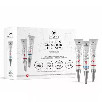 Ампулы Rx100 Концентрат кератина и Гидроколлаген Ampoules Rx100 KTA Hydrocollagen Greymy 6*20 мл