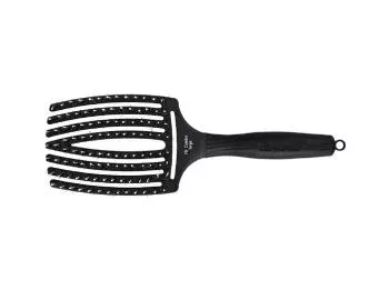 Щетка для волос Finger Brush Combo Large + натур. щетина Olivia Garden 1 шт