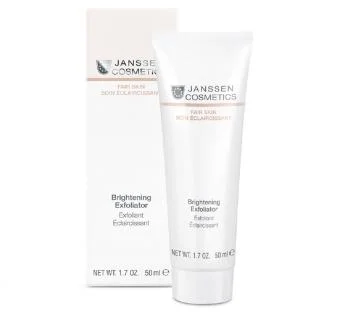 Пилинг-крем для выравнивания цвета лица Brightening Exfoliator Janssen Cosmetics 50 мл Пилинг-крем для выравнивания цвета лица Brightening Exfoliator Janssen Cosmetics 50 мл