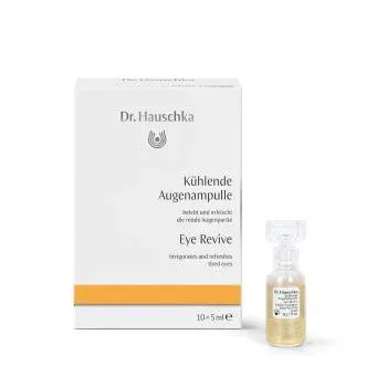 Охлаждающее средство для снятия усталости глаз Kuhlende Augenampulle Dr. Hauschka 10*5 мл