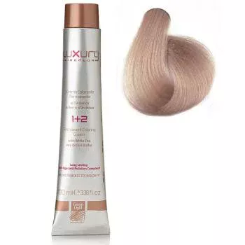 Стойкая крем-краска Эктремальный фиолетовый блондин 11.2 Luxury Hair Color Extreme Irise' Blond 11.2 Green Light 100 мл