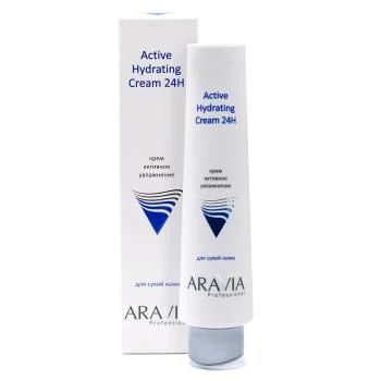 Крем для лица Активное увлажнение Active Hydrating Cream 24H Aravia