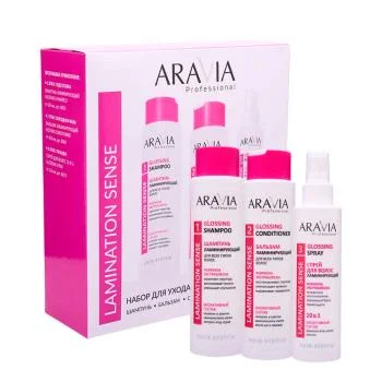 Набор для ухода за волосами и кожей головы Lamination Sense Aravia 1 шт