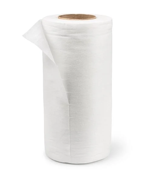 Полотенце Спанлейс Стандарт белое 45х90 см, рулон