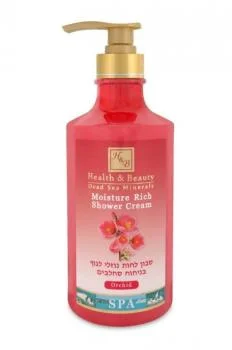 Увлажняющее крем-мыло для душа Орхидея Health &amp; Beauty 780 мл