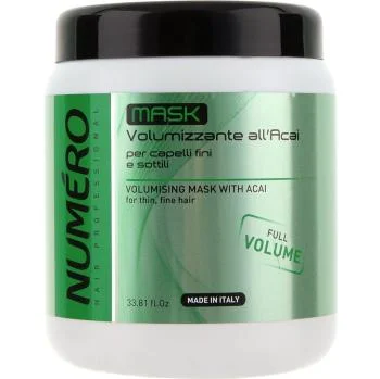 Маска для объема с экстрактом ягод асаи Numero Volume Brelil