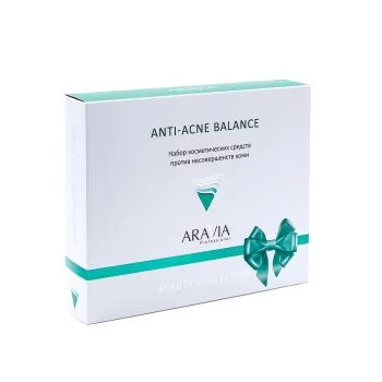 Набор против несовершенств кожи Anti-Acne Balance Aravia 1 шт