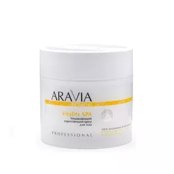 Увлажняющий укрепляющий крем для тела Vitality SPA Aravia