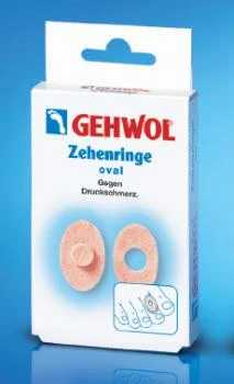 Овальные кольца Zehenringe Oval Gehwol 9 шт
