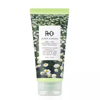 Успокаивающий уход для кожи головы и волос Дивный Сад Super Garden CBD + CBG Soothing Scalp + Hair Treatment R+Co 89 мл