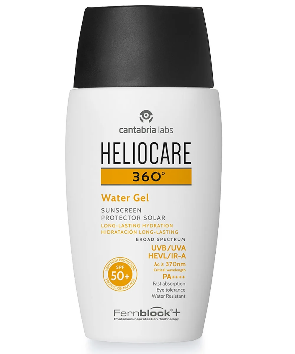 Солнцезащитный увлажняющий гель-флюид с СЗФ 50+ Heliocare 360º Water Gel Sunscreen SPF 50+