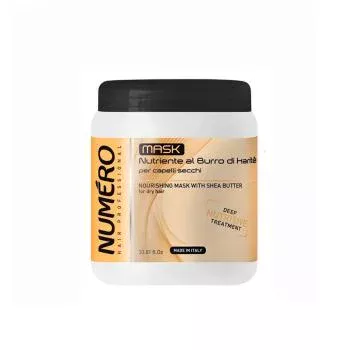 Маска с маслом карите для сухих волос Numero Shea Butter Brelil