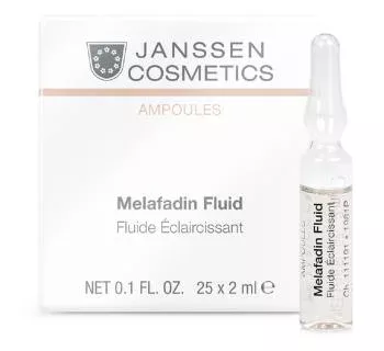 Осветляющие ампулы Mela-fadin Janssen Cosmetics 25*2 мл