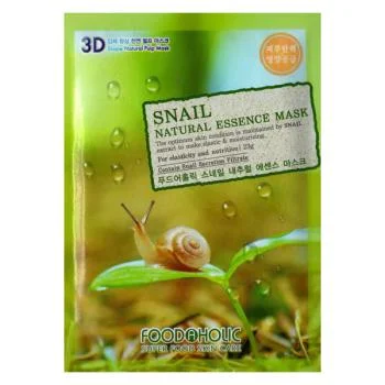 Маска для лица Snail Natural Essence Mask FoodaHolic