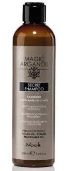 Секретный разглаживающий и увлажняющий шампунь Магия Арганы Nook