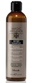 Секретный разглаживающий и увлажняющий шампунь Магия Арганы Nook