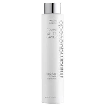 Увлажняющий шампунь с маслом прозрачно-белой икры Glacial White Caviar Hydra-Pure Shampoo Miriam Quevedo 250 мл