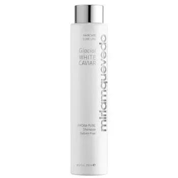 Увлажняющий шампунь с маслом прозрачно-белой икры Glacial White Caviar Hydra-Pure Shampoo Miriam Quevedo 250 мл