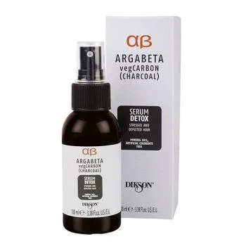 Сыворотка Детокс с растительным углем, маслами лаванды и иланг-иланга для волос подверженных стрессу Serum Detox Dikson 100 мл