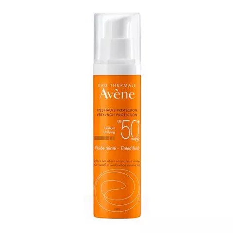 Солнцезащитный флюид с тонирующим эффектом SPF 50