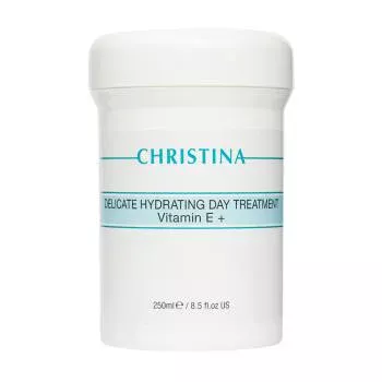Деликатный увлажняющий дневной лечебный крем с витамином Е Delicate Hydrating Day Treatment + Vitamin E Christina 250 мл