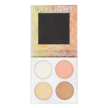 Палитра из 4 хайлайтеров Palette Laylight Layla Cosmetics 1 шт