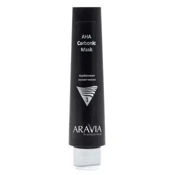 Карбоновая пилинг-маска AHA Carbonic Mask Aravia 100 мл