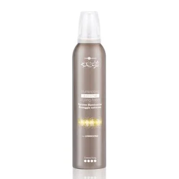 Мусс, придающий блеск, сверхсильной фиксации Inimitable Style Illuminating Medium Styling Foam Hair Company Professional 250 мл