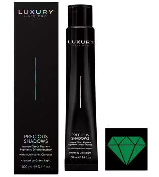 Интенсивный прямой пигмент Драгоценные оттенки Изумруд Precious Shadows Emerald Green Green Light 100 мл