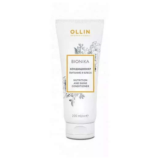 Кондиционер Питание и блеск Ollin BioNika