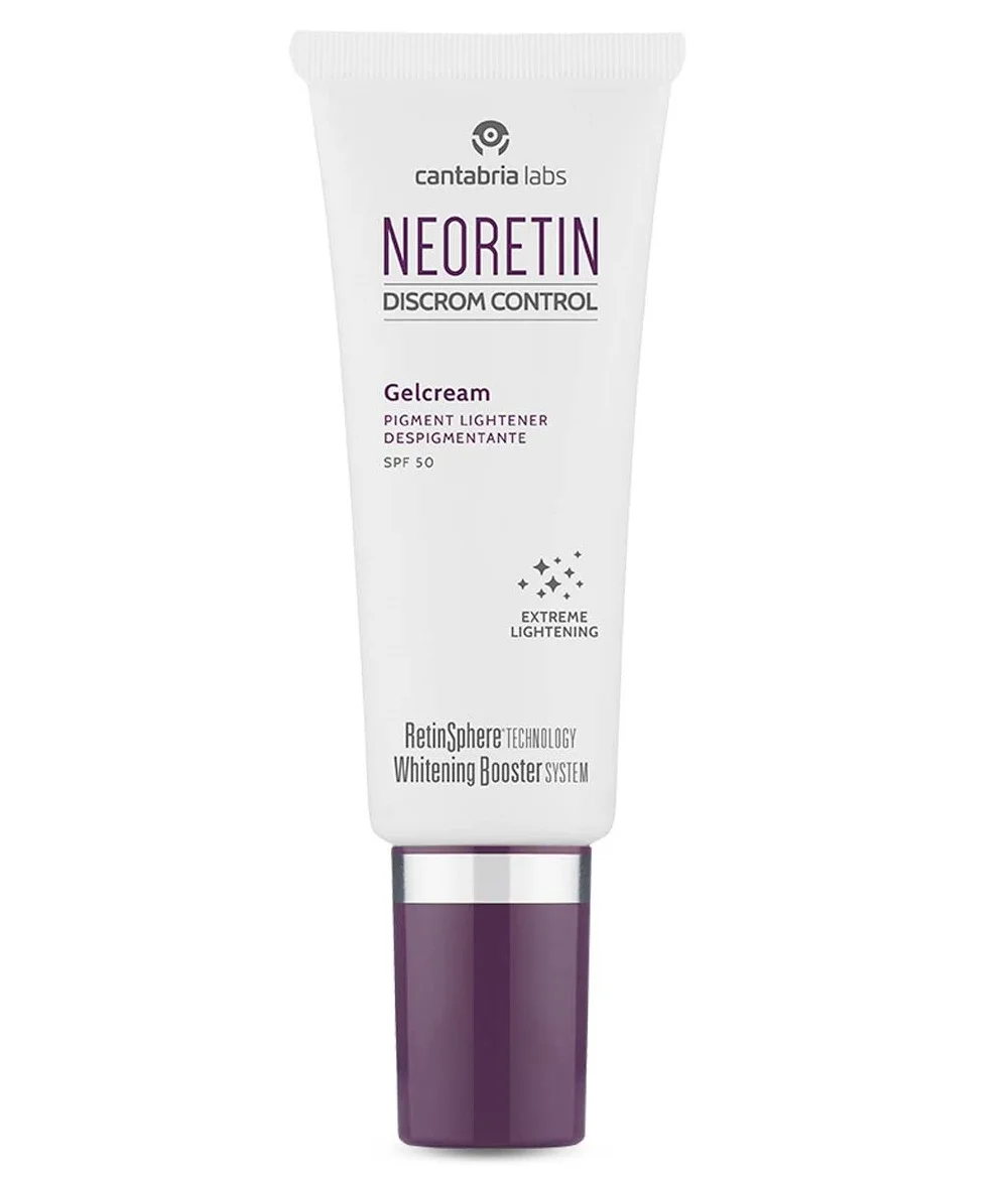 Депигментирующий гель-крем с СЗФ 50 Neoretin Discrom Control Gelcream Pigment Lightener SPF 50