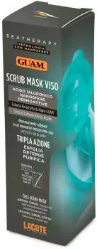 Маска-скраб для лица с углем и гиалуроновой кислотой Guam 75 мл