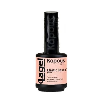 Эластичное базовое покрытие персиковое Elastic Base Coat Peach Kapous 15 мл