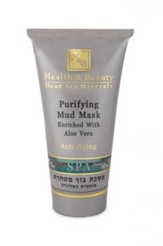 Грязевая очищающая маска для лица с экстрактом Алоэ Вера Health &amp; Beauty