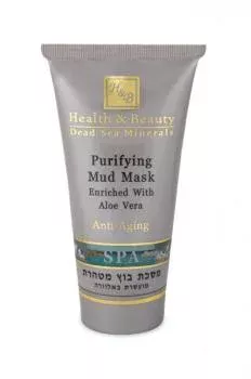 Грязевая очищающая маска для лица с экстрактом Алоэ Вера Health &amp; Beauty