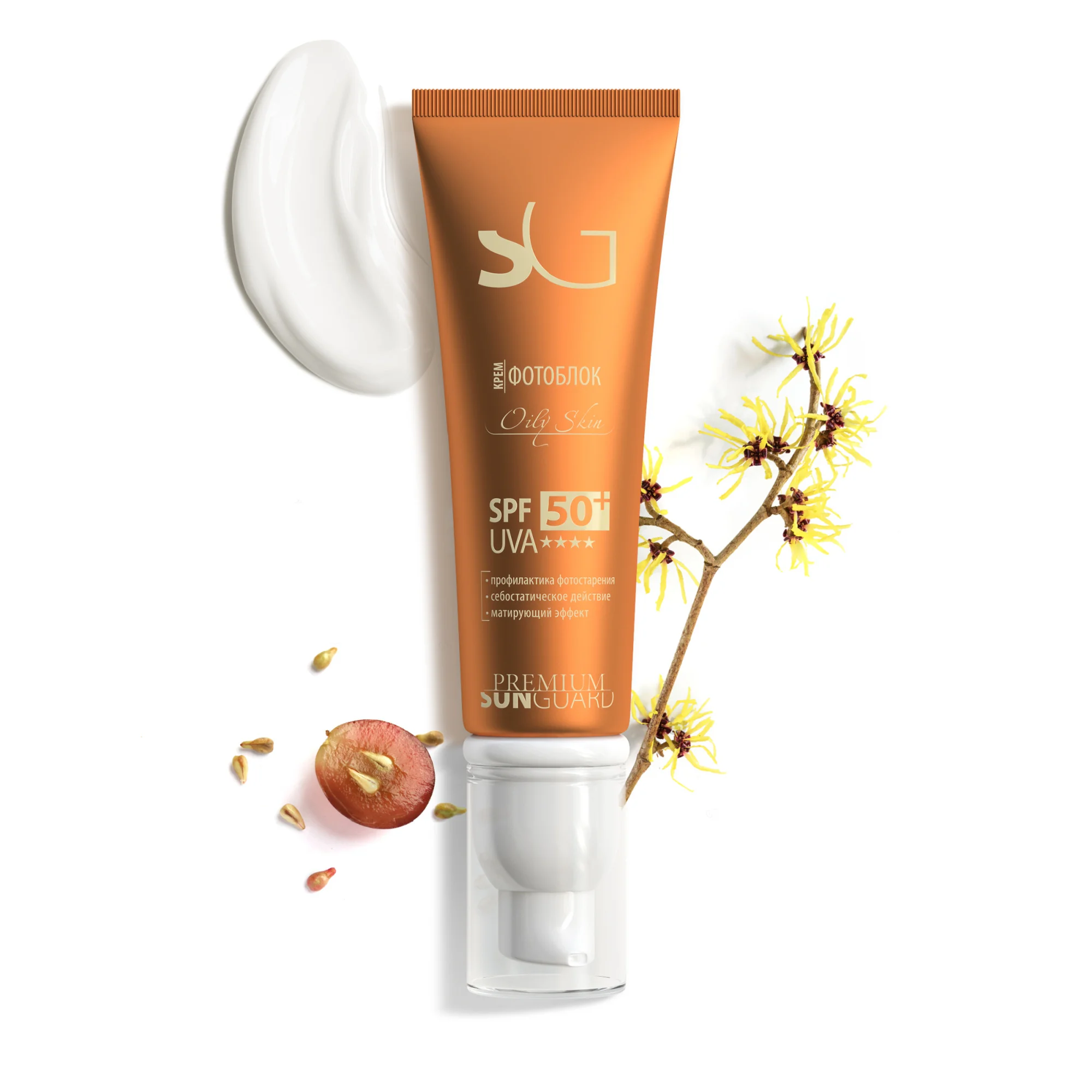Крем фотоблок Оily Skin SPF50