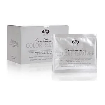 Порошковое средство для удаления косметического пигмента из волос Conditioning Сolor Remover Lisap Milano 12*25 г