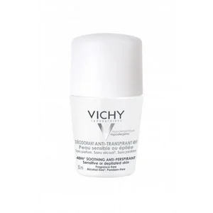 Дезодорант-шарик 48 ч для чувствительной кожи Vichy 50 мл