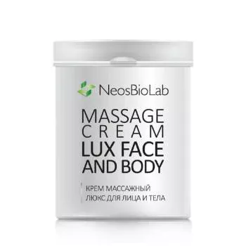 Массажный крем Люкс для лица и тела Massage Cream Lux Face and Body NeosBioLab 500 мл