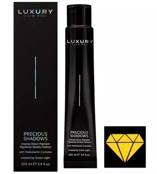 Интенсивный прямой пигмент Драгоценные оттенки Янтарь Precious Shadows Amber Green Light 100 мл