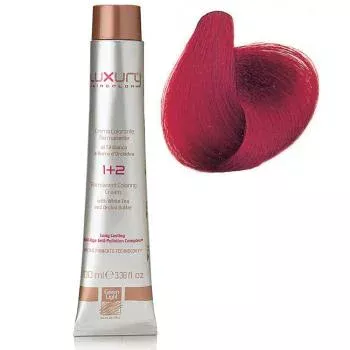 Стойкая крем-краска Красный Luxury Hair Red Green Light 100 мл