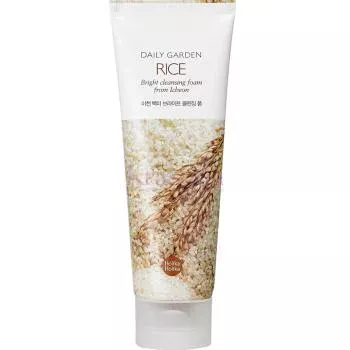Очищающая пенка Рис Daily Garden Rice Bright cleansing foam from Icheon Holika Holika 120 мл