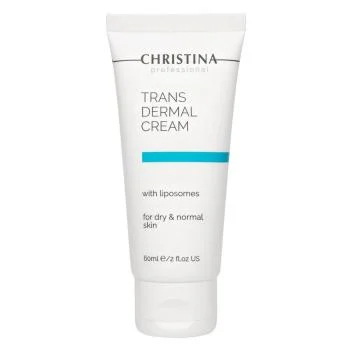Трансдермальный крем с липосомами для сухой и нормальной кожи Trans Dermal Cream with Liposomes Christina 60 мл