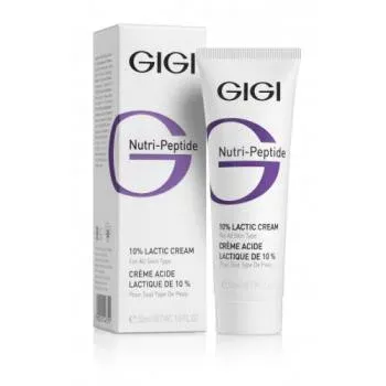 Пептидный увлажняющий крем с 10% молочной кислотой NP Lactic cream GiGi