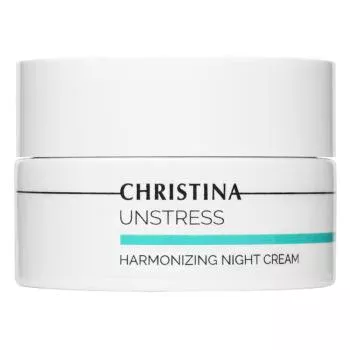 Гармонизирующий ночной крем Unstress Harmonizing Night Cream Christina 50 мл