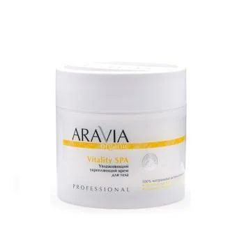 Увлажняющий укрепляющий крем для тела Vitality SPA Aravia