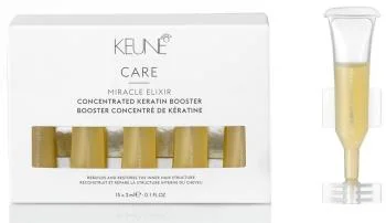 Кератиновый концентрированный бустер Miracle Elixir Keune 15*2 мл