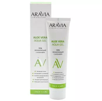 Увлажняющий гель с алоэ-вера Aloe Vera Aqua Gel Aravia 100 мл